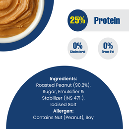 Heeva Classic Creamy & Crunchy Peanut Butter Combo (350gm x 2)