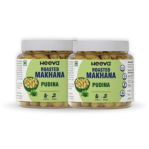 Heeva Roasted Makhana Pudina Flavour 100g