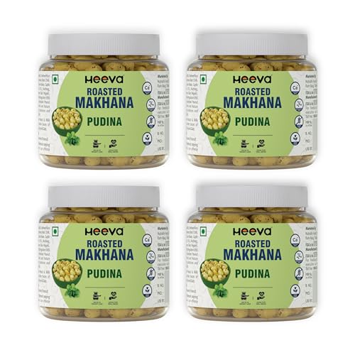 Heeva Roasted Makhana Pudina Flavour 100g