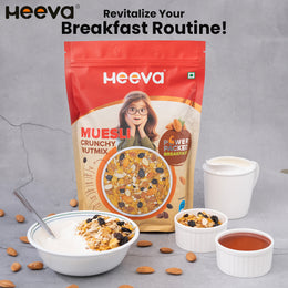 Heeva Muesli Crunchy Nut Mix 450g